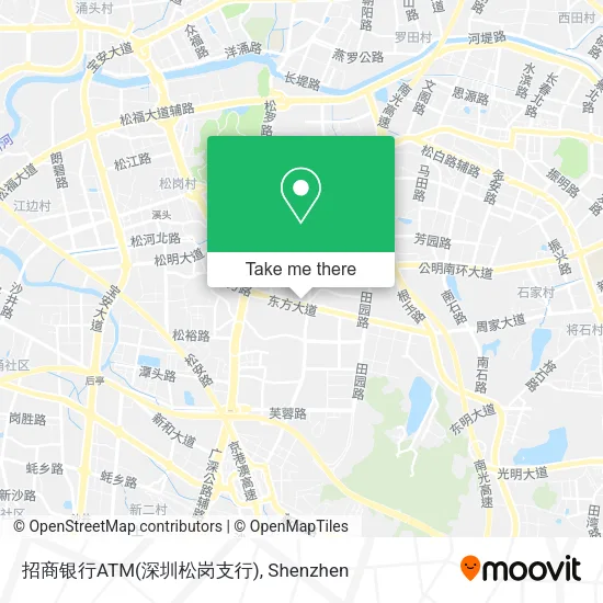 招商银行ATM(深圳松岗支行) map