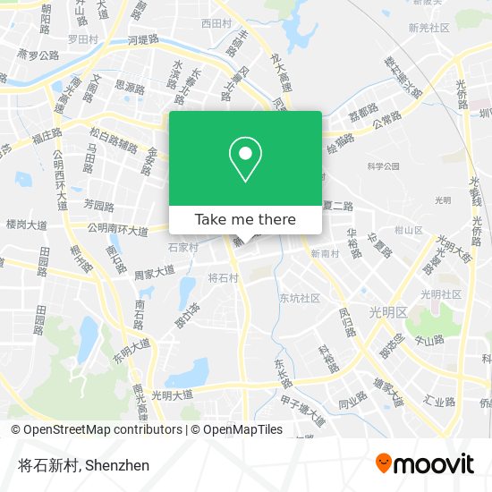 将石新村 map