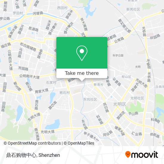 鼎石购物中心 map