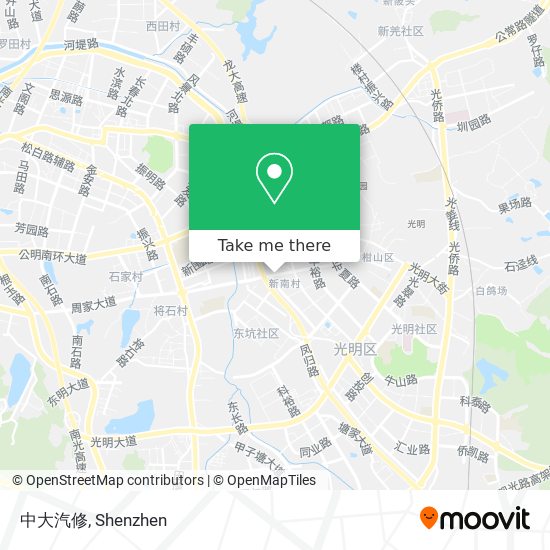 中大汽修 map
