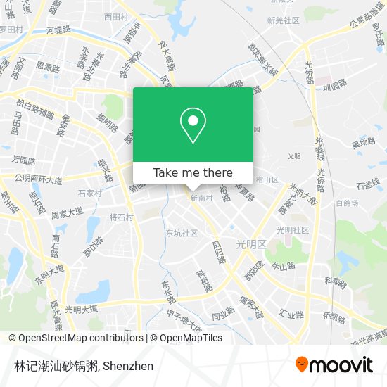 林记潮汕砂锅粥 map
