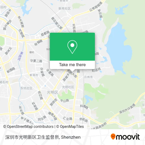深圳市光明新区卫生监督所 map