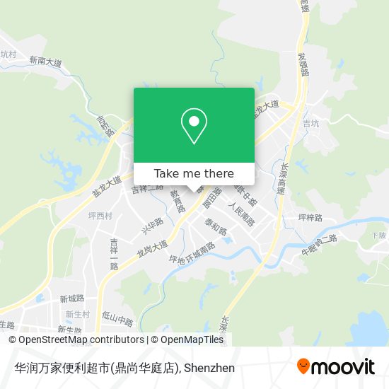 华润万家便利超市(鼎尚华庭店) map