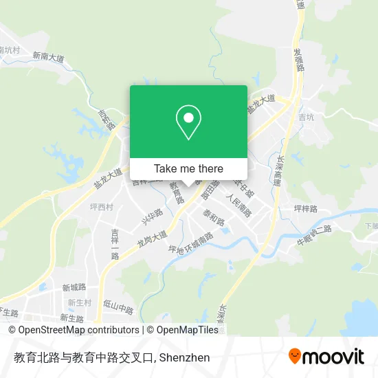 教育北路与教育中路交叉口 map