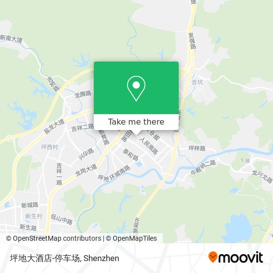 坪地大酒店-停车场 map