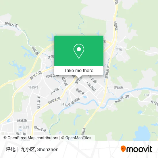 坪地十九小区 map