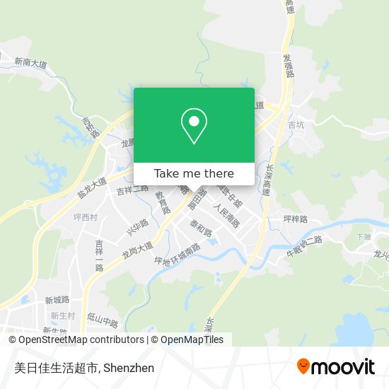 美日佳生活超市 map