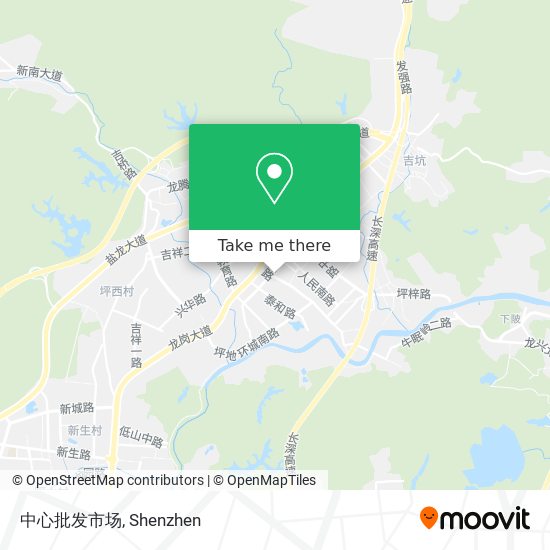 中心批发市场 map