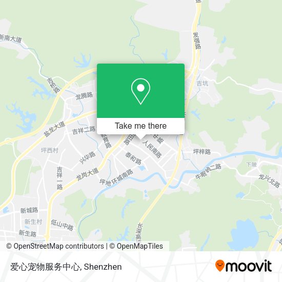 爱心宠物服务中心 map