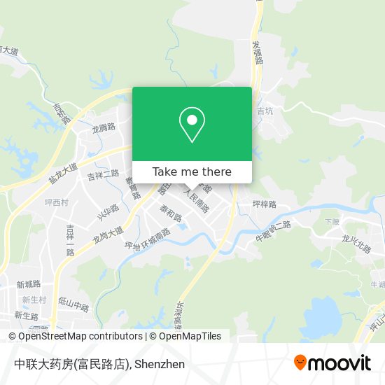 中联大药房(富民路店) map