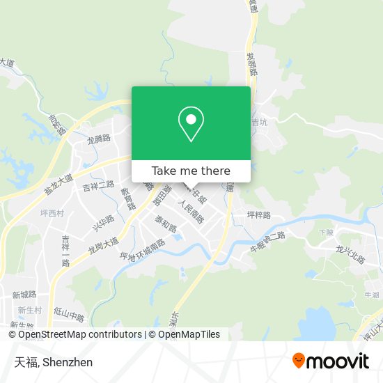 天福 map