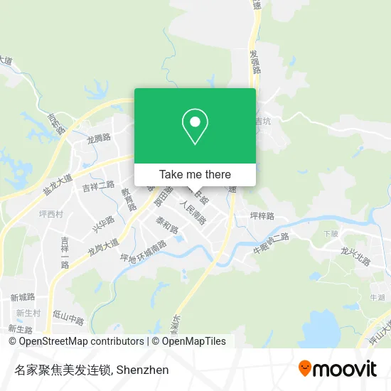 名家聚焦美发连锁 map