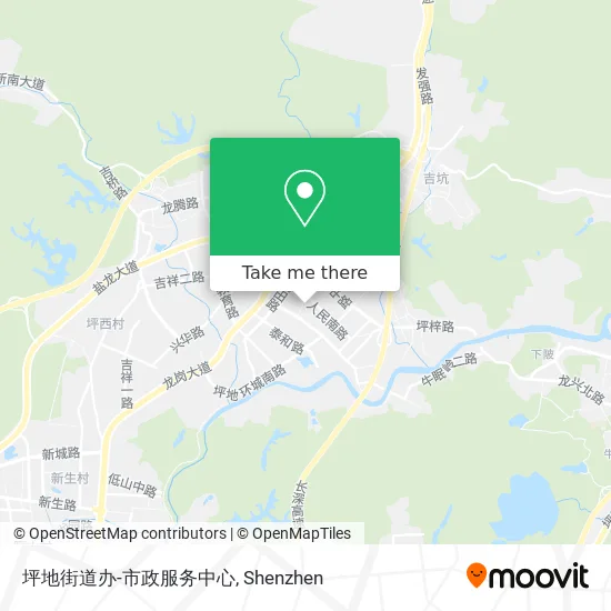 坪地街道办-市政服务中心 map