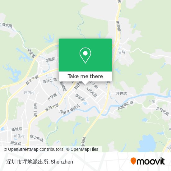 深圳市坪地派出所 map