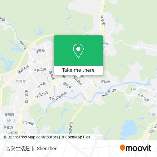 合兴生活超市 map