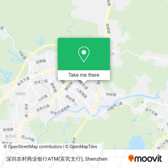 深圳农村商业银行ATM(富民支行) map