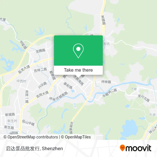 启达蛋品批发行 map