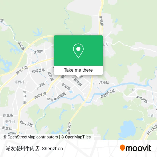 潮发潮州牛肉店 map