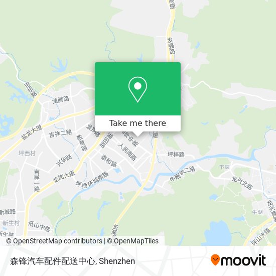 森锋汽车配件配送中心 map