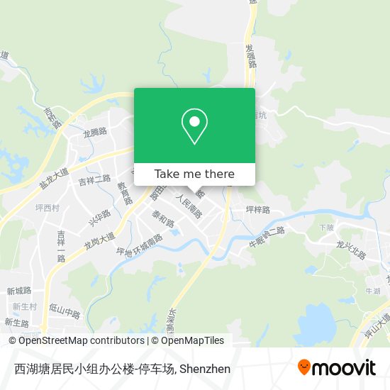 西湖塘居民小组办公楼-停车场 map