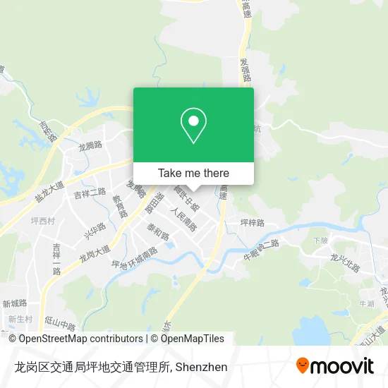 龙岗区交通局坪地交通管理所 map
