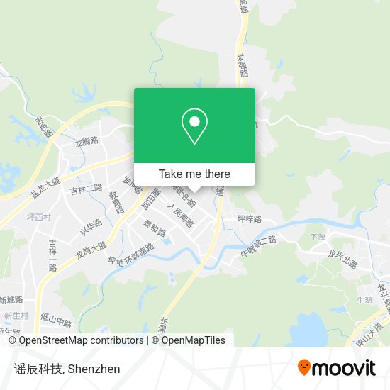 谣辰科技 map