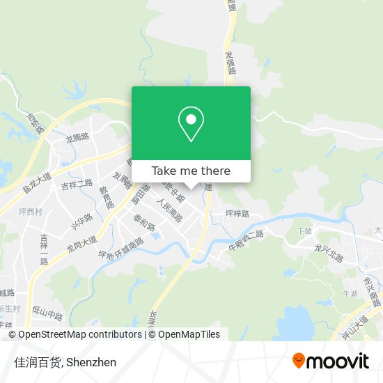 佳润百货 map