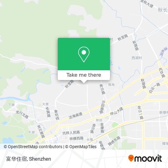 富华住宿 map