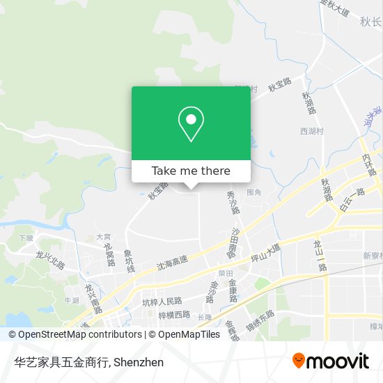华艺家具五金商行 map