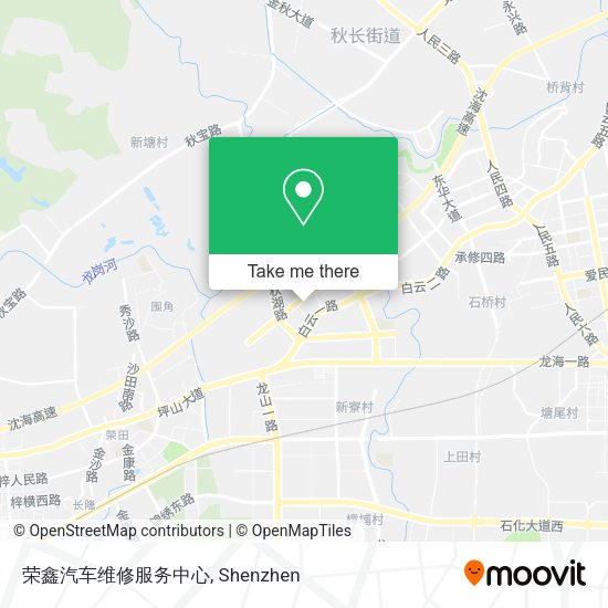 荣鑫汽车维修服务中心 map