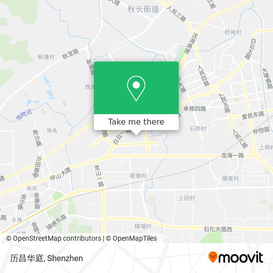 历昌华庭 map