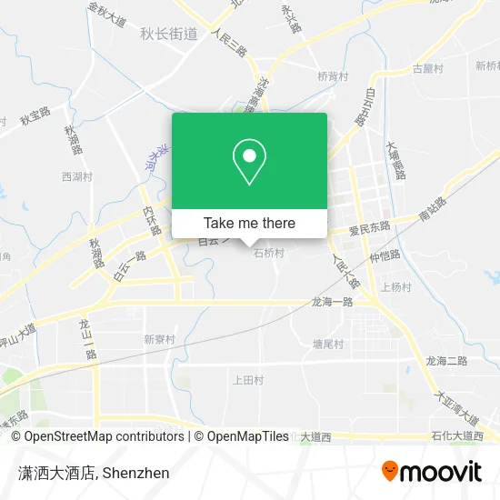 潇洒大酒店 map