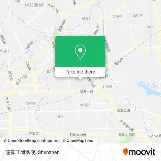 惠阳正骨医院 map