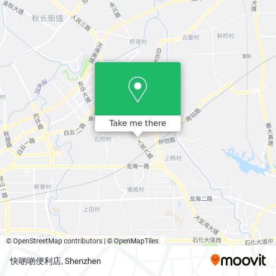 快啲啲便利店 map