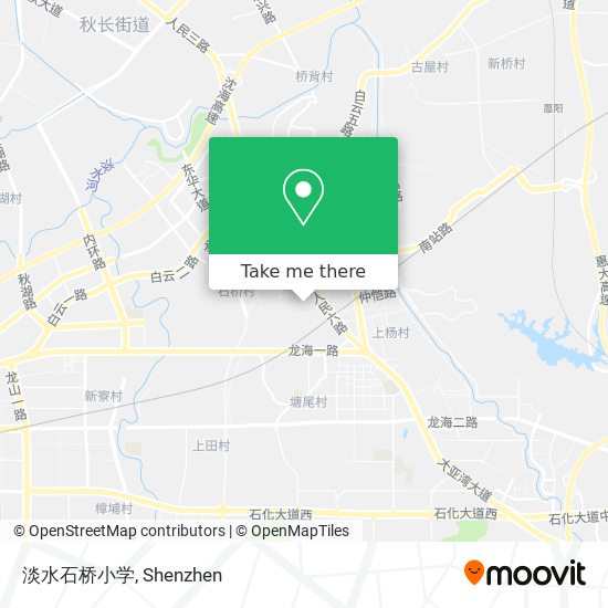 淡水石桥小学 map