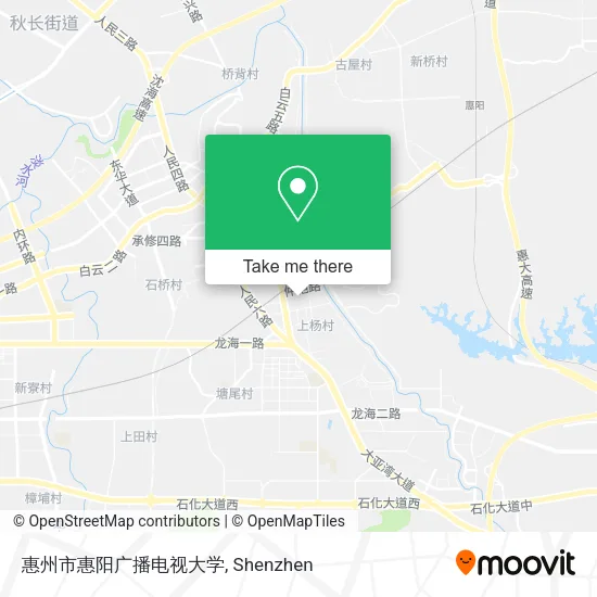惠州市惠阳广播电视大学 map