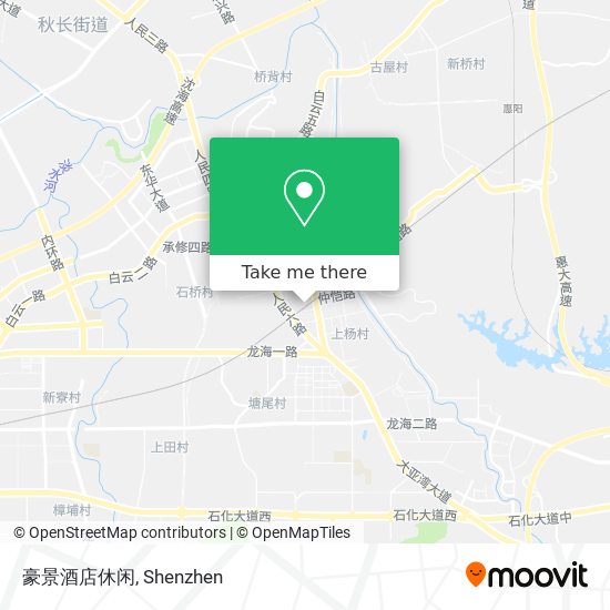 豪景酒店休闲 map