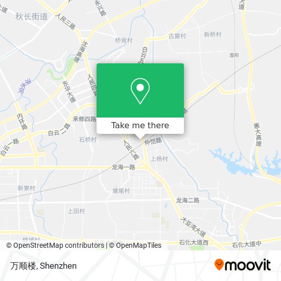 万顺楼 map