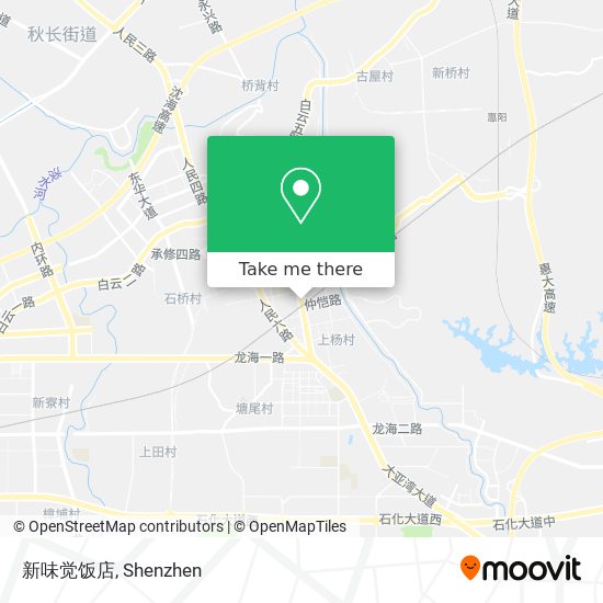 新味觉饭店 map