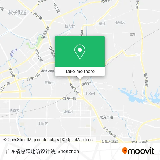 广东省惠阳建筑设计院 map