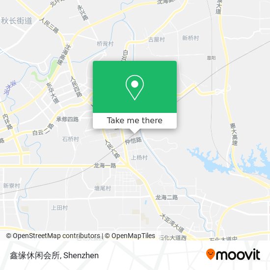 鑫缘休闲会所 map