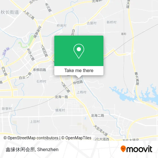 鑫缘休闲会所 map