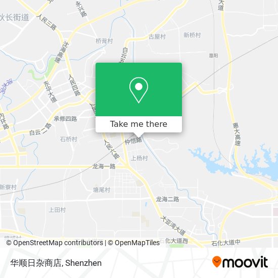 华顺日杂商店 map