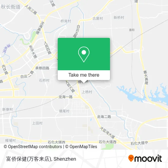 富侨保健(万客来店) map