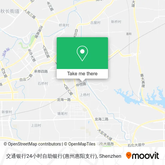 交通银行24小时自助银行(惠州惠阳支行) map