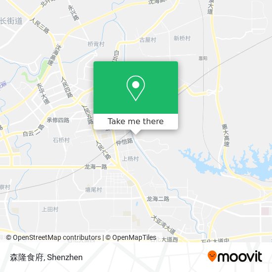 森隆食府 map