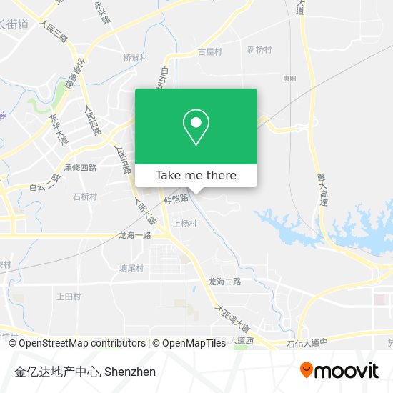 金亿达地产中心 map