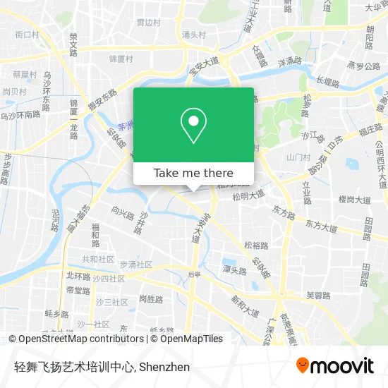 轻舞飞扬艺术培训中心 map
