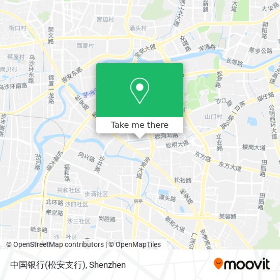 中国银行(松安支行) map