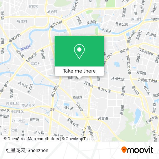 红星花园 map
